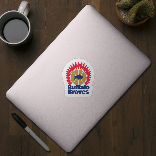 Classic Buffalo Braves Basketball by LocalZonly